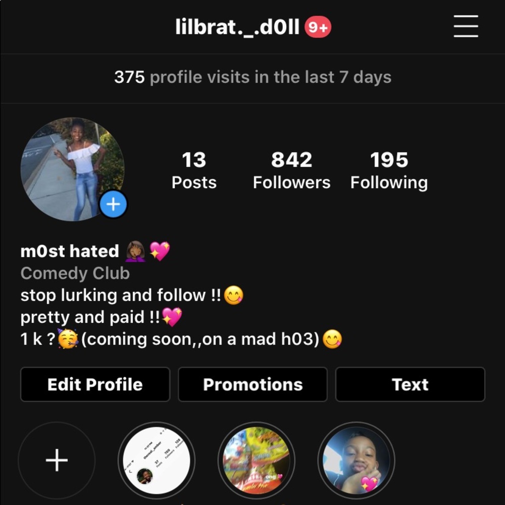 instagram donation